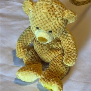 Sunny Yellow Plush Teddy Bear